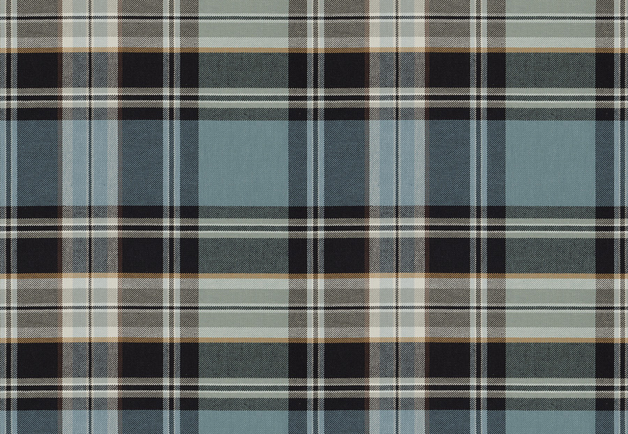 Ткань Fabricut Vignettes Vol.XIV Indigo Values plaid/Blue