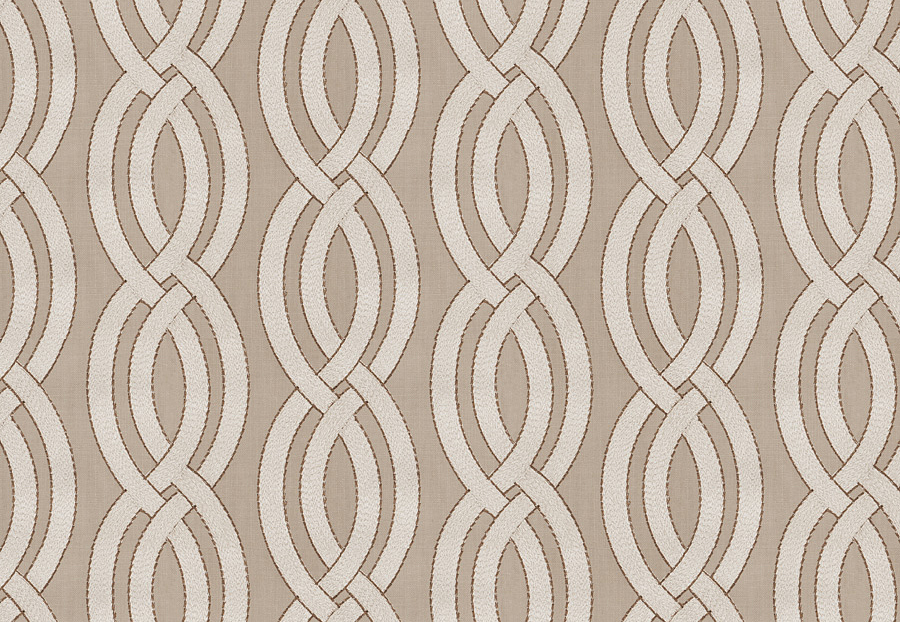 Ткань Fabricut Vignettes Vol.XIV Pewter Confucius/Pebble