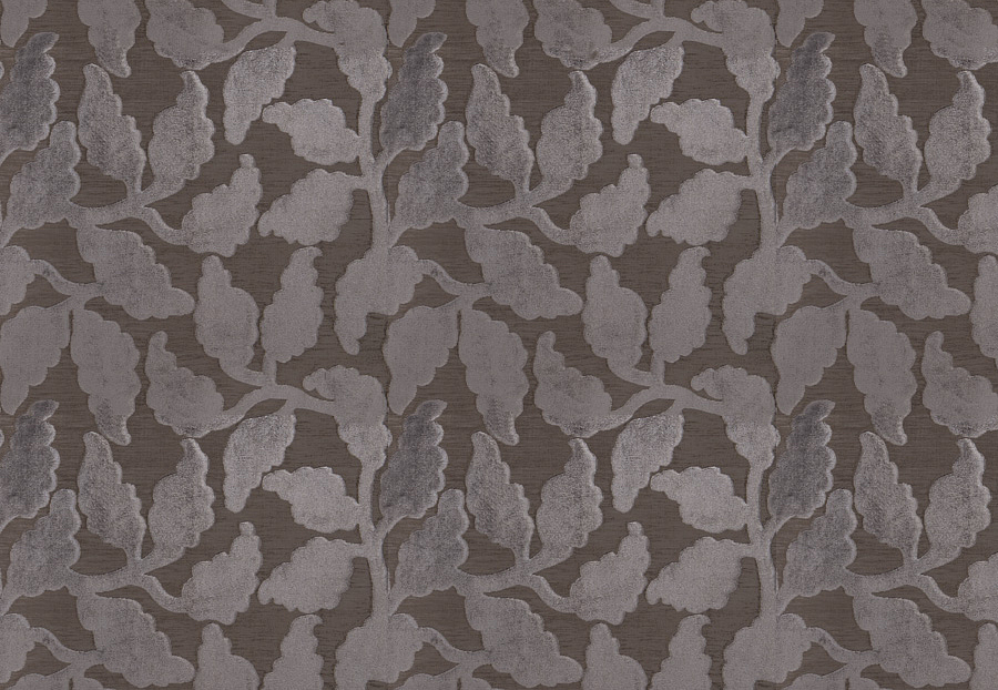 Ткань Fabricut Vignettes Vol.XIV Pewter Mendel leaf/Grey