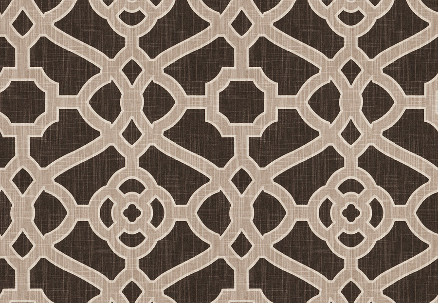 Ткань Fabricut Vignettes Vol.XIV Pewter Allegiance/Noir