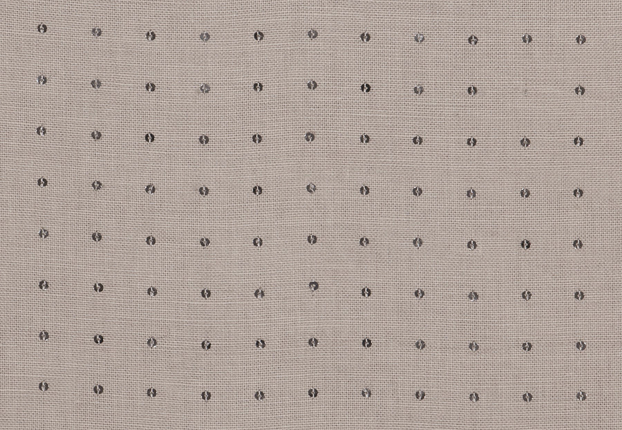 Ткань Fabricut Vignettes Vol.XIV Pewter Sequin linen/Chrome