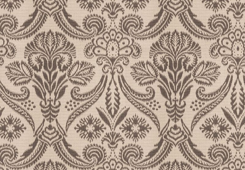 Ткань Fabricut Vignettes Vol.XIV Pewter Wisdom Damask/Graphite