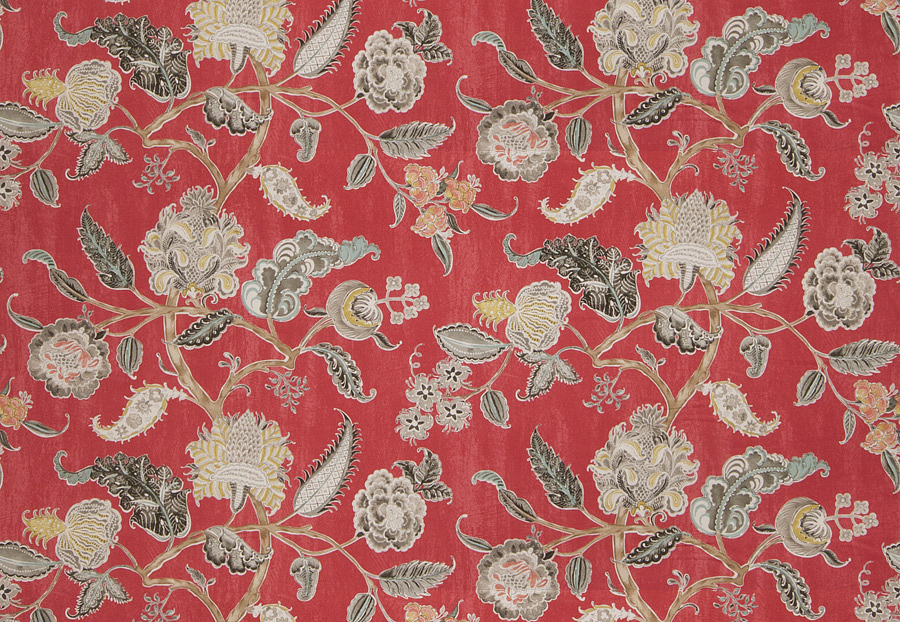 Ткань Fabricut Chromatics Vol.XXII Blossom Cuthbertson/Radish