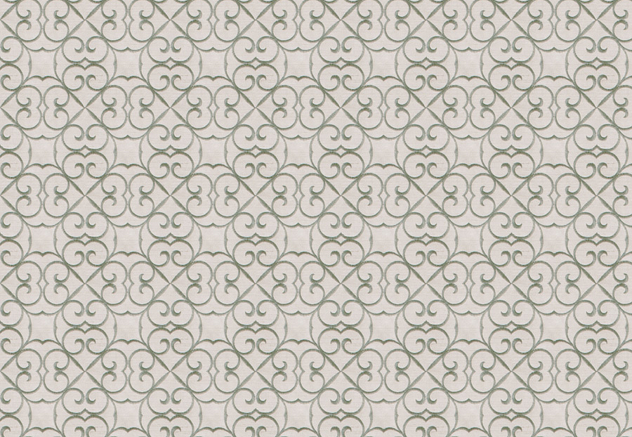 Ткань Fabricut Chromatics Vol.XXII Surf Royal scroll/Mineral