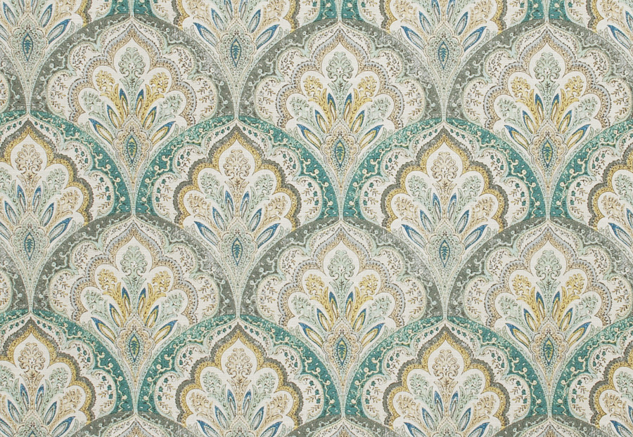 Ткань Fabricut Chromatics Vol.XXII Surf Melamine/Spa blue