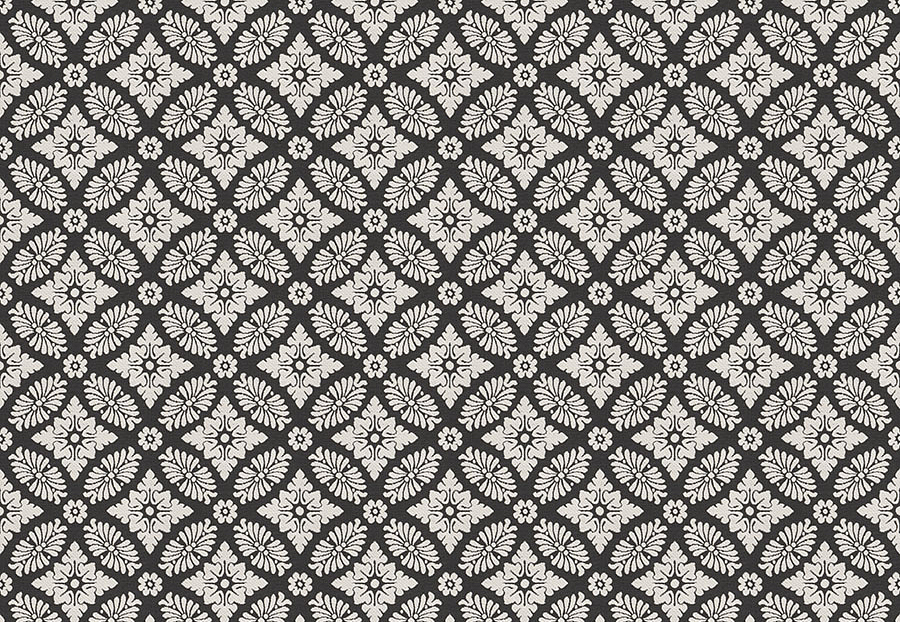 Ткань Fabricut Chromatics Vol.XXIII Charcoal Pandesal/Black