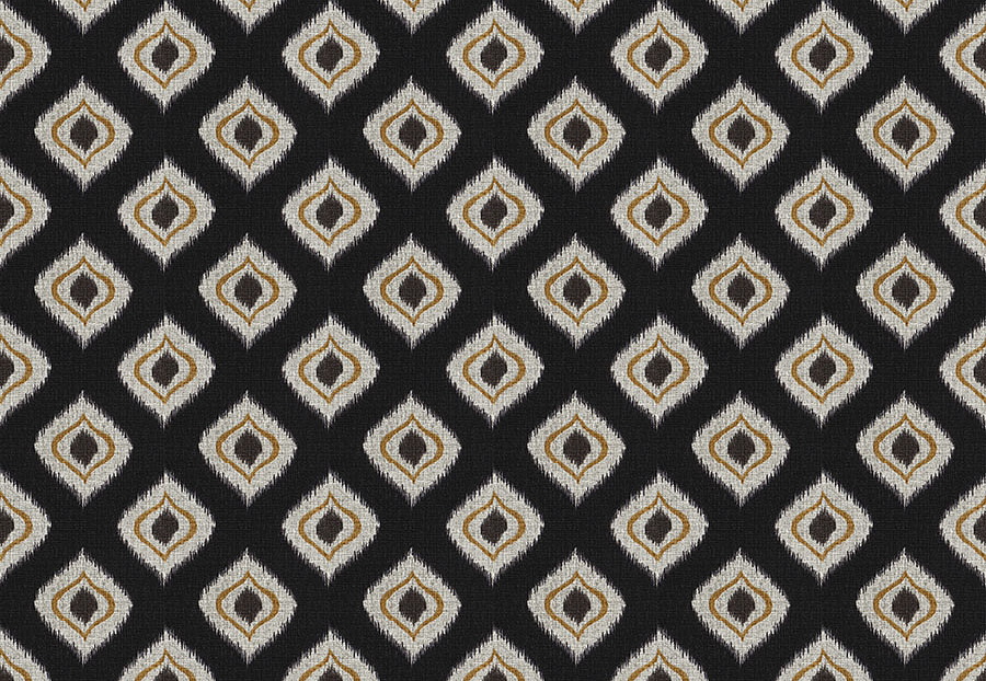 Ткань Fabricut Chromatics Vol.XXIII Charcoal Genzano/Ebony