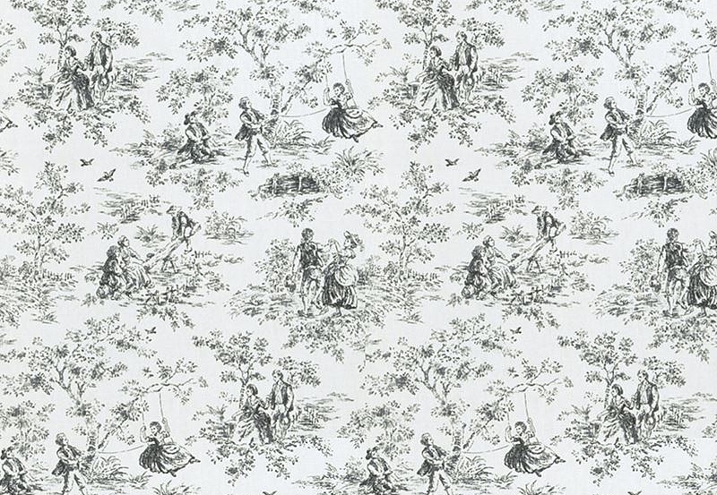 Ткань Fabricut Chromatics Vol.XXIII Charcoal Wasa toile/Licorice