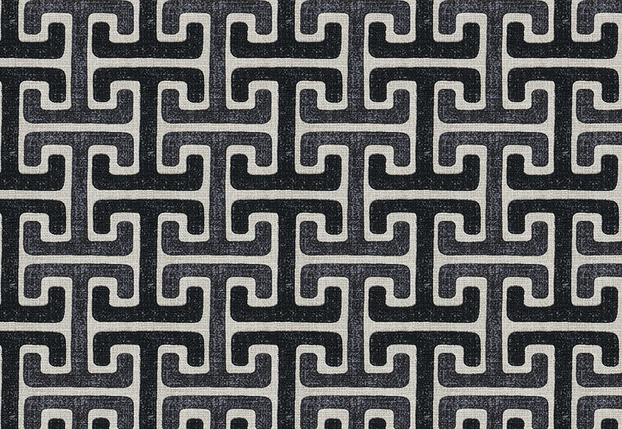 Ткань Fabricut Chromatics Vol.XXIII Charcoal Montina/Onyx