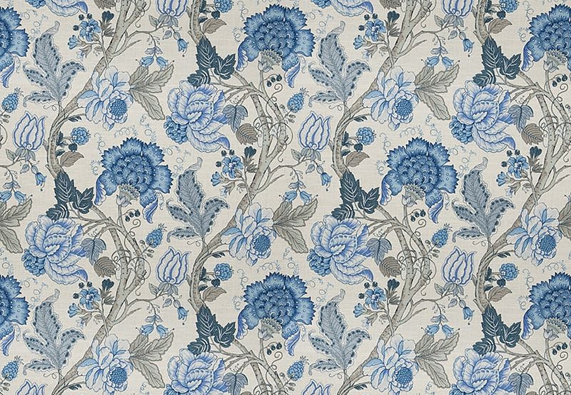 Ткань Fabricut Chromatics Vol.XXIII Sapphire Senia/Baltic