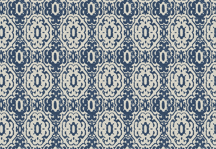 Ткань Fabricut Chromatics Vol.XXIII Sapphire Panettone/Denim