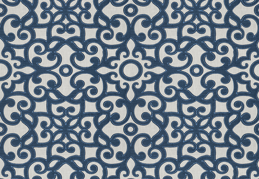 Ткань Fabricut Chromatics Vol.XXIII Sapphire Muffuletta/Nautical