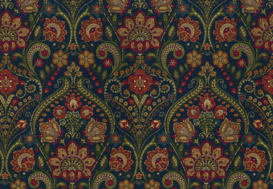 Ткань Fabricut Chromatics Vol.XXIII Sapphire Markook/Navy