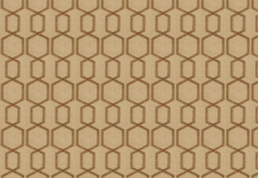Ткань Fabricut Chromatics Vol.XXIII Sedona Betel lattice/Ginger