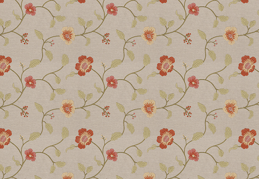 Ткань Fabricut Chromatics Vol.XXIII Sedona Matzo floral/Orchard