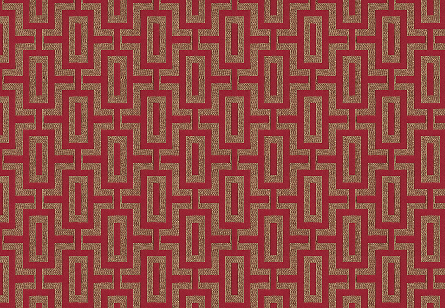 Ткань Fabricut Chromatics Vol.XXIII Sedona Lariano/Cardinal