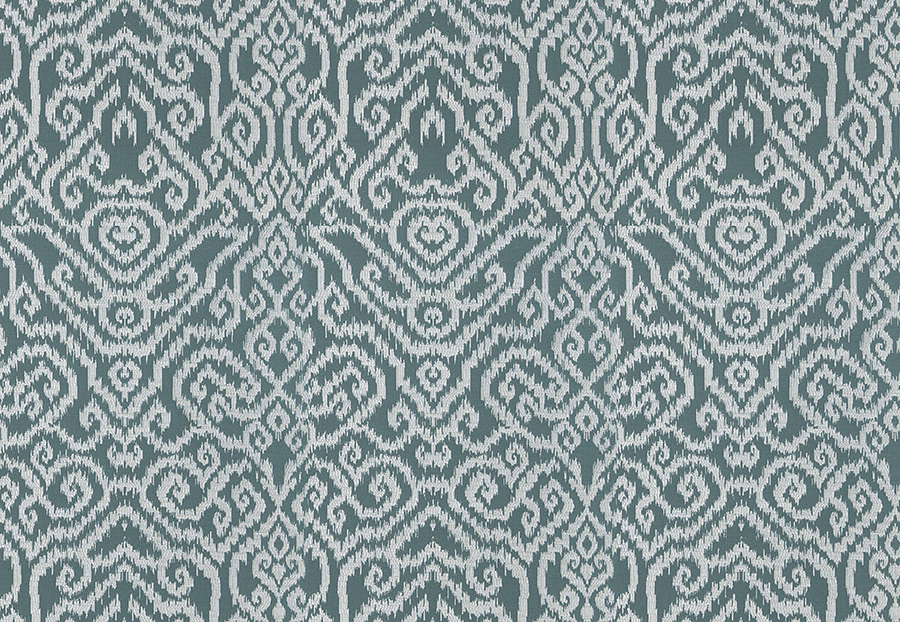 Ткань Fabricut Chromatics Vol.XXIII Teal Emmer Damask/Lagoon