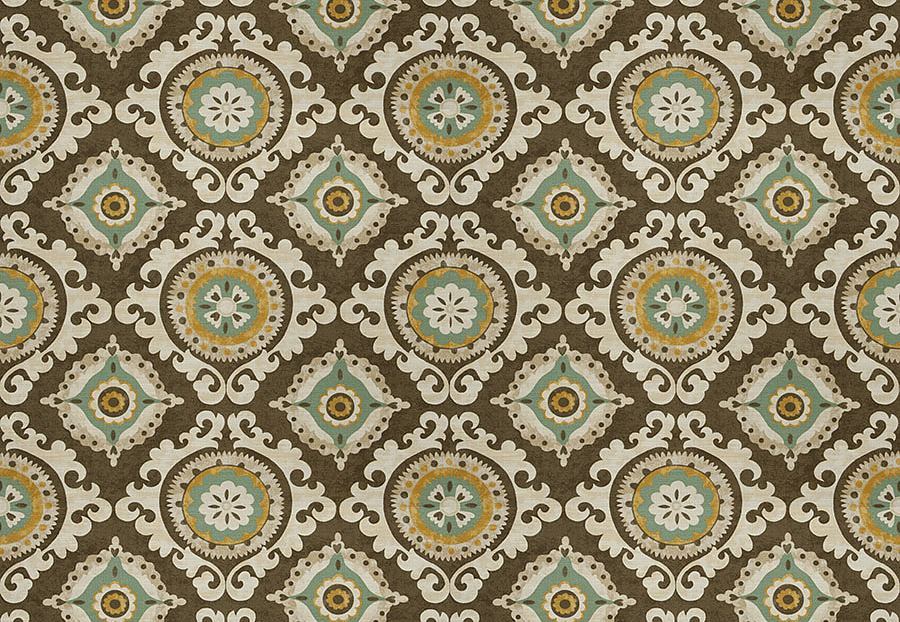 Ткань Fabricut Chromatics Vol.XXIII Teal Tandoor/Moonstone
