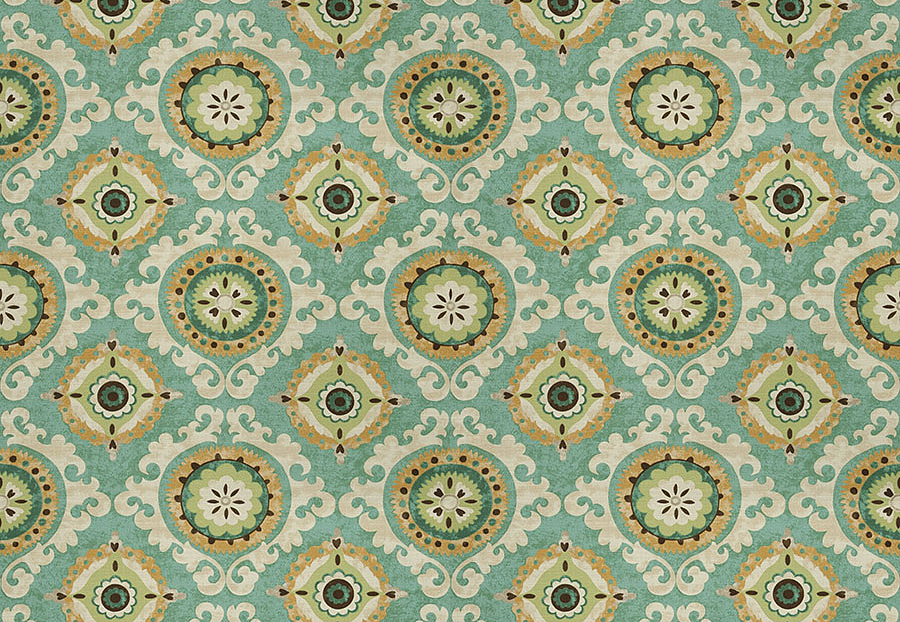 Ткань Fabricut Chromatics Vol.XXIII Teal Tandoor/Tide