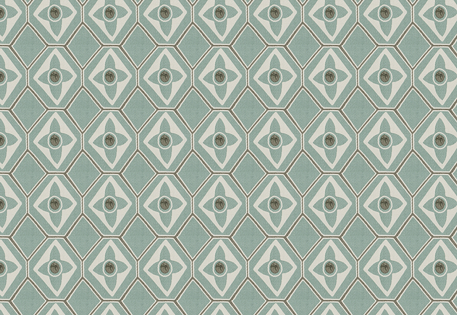 Ткань Fabricut Chromatics Vol.XXIII Teal Brith/Spa
