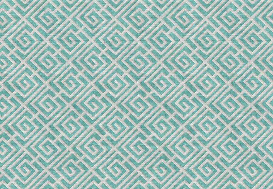 Ткань Fabricut Chromatics Vol.XXIII Teal Kulcha/Caribbean