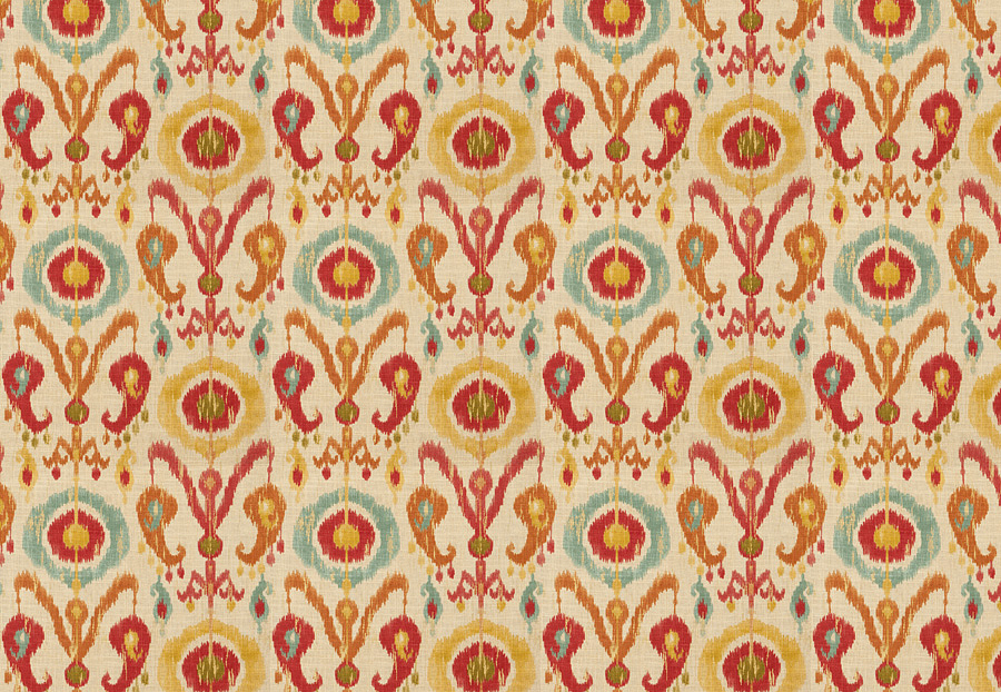 Ткань Fabricut Chromatics Vol.XXIV Guava Himbasha/Fiesta
