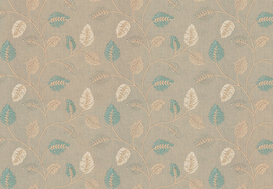 Ткань Fabricut Chromatics Vol.XXIV Mineral Betting leaves/Nile