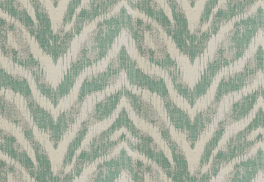 Ткань Fabricut Chromatics Vol.XXIV Mineral Ante ikat/Turquoise