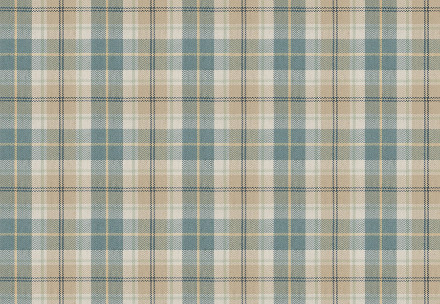 Ткань Fabricut Chromatics Vol.XXIV Mineral Twitch plaid/Bluejay