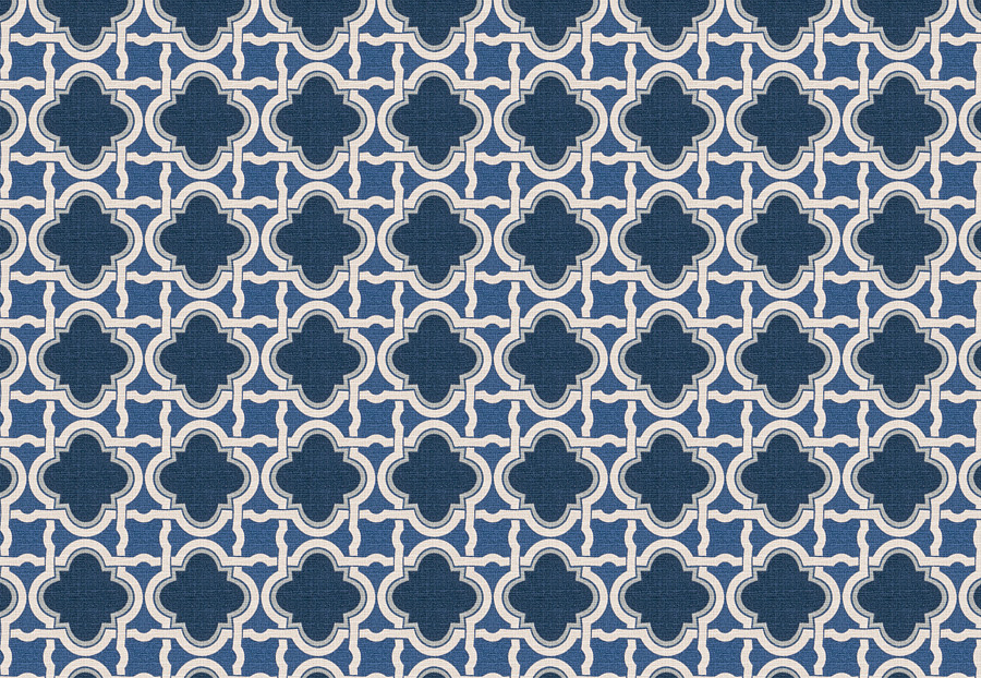Ткань Fabricut Chromatics Vol.XXIV Navy Stock lattice/Navy