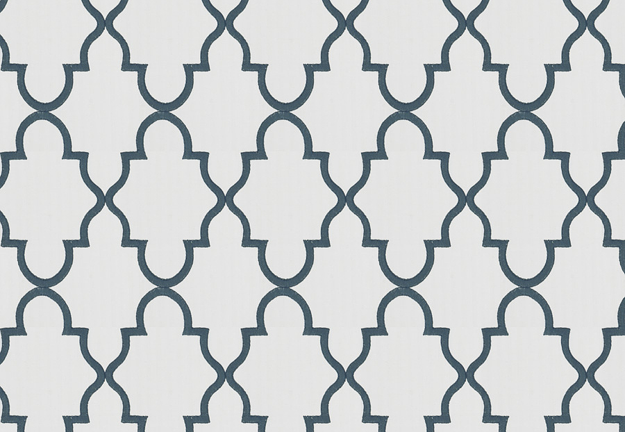 Ткань Fabricut Chromatics Vol.XXIV Navy Hero lattice/Delft