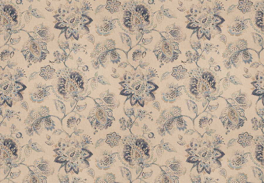 Ткань Fabricut Chromatics Vol.XXIV Navy Tableau/Sapphire