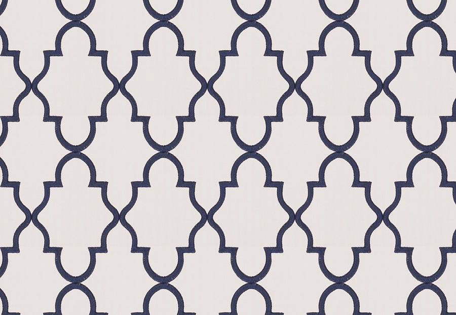 Ткань Fabricut Chromatics Vol.XXIV Navy Hero lattice/Navy
