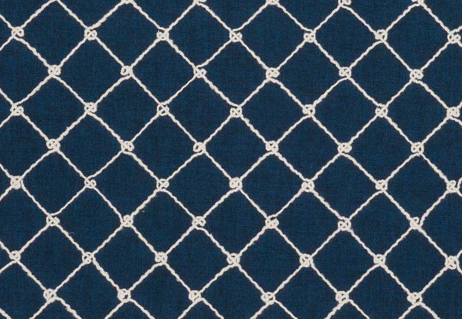 Ткань Fabricut Chromatics Vol.XXIV Navy Ticket diamond/Navy