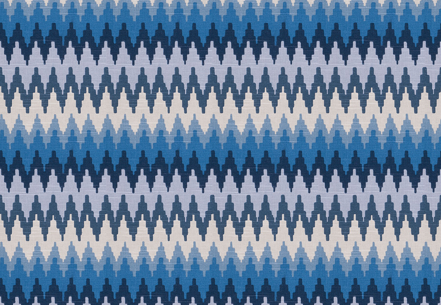 Ткань Fabricut Chromatics Vol.XXIV Navy Sand timer/Blue