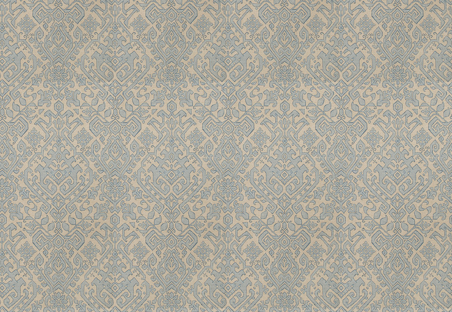 Ткань Fabricut Chromatics Vol.XXIV Navy Tell Kilim/River
