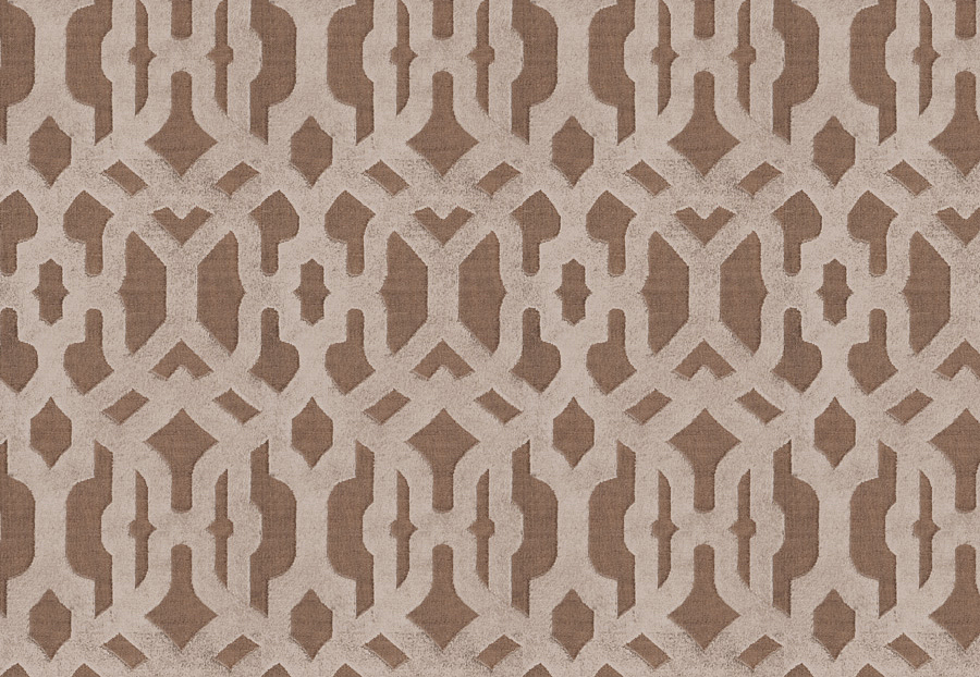 Ткань Fabricut Chromatics Vol.XXIV Truffle Stratesy/Slate