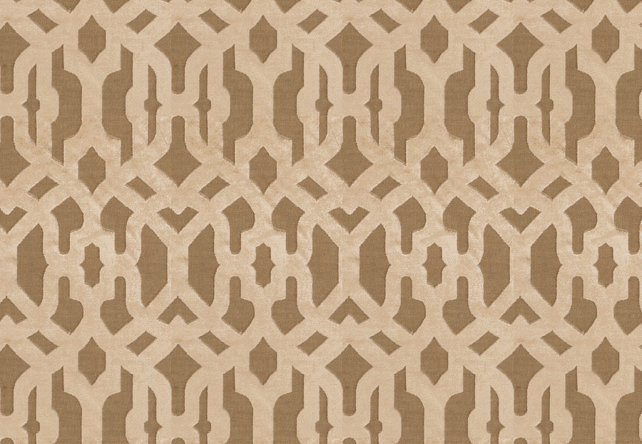 Ткань Fabricut Chromatics Vol.XXIV Truffle Stratesy/Camel