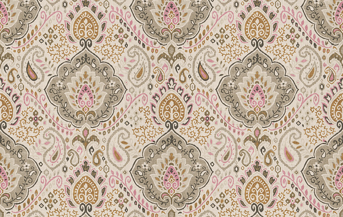 Американская ткань Fabricut, коллекция Chromatics Vol.XXV Coral, артикул Dramatic/Orchid