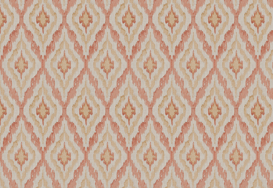 Ткань Fabricut Chromatics Vol.XXV Coral Jargon/Coral