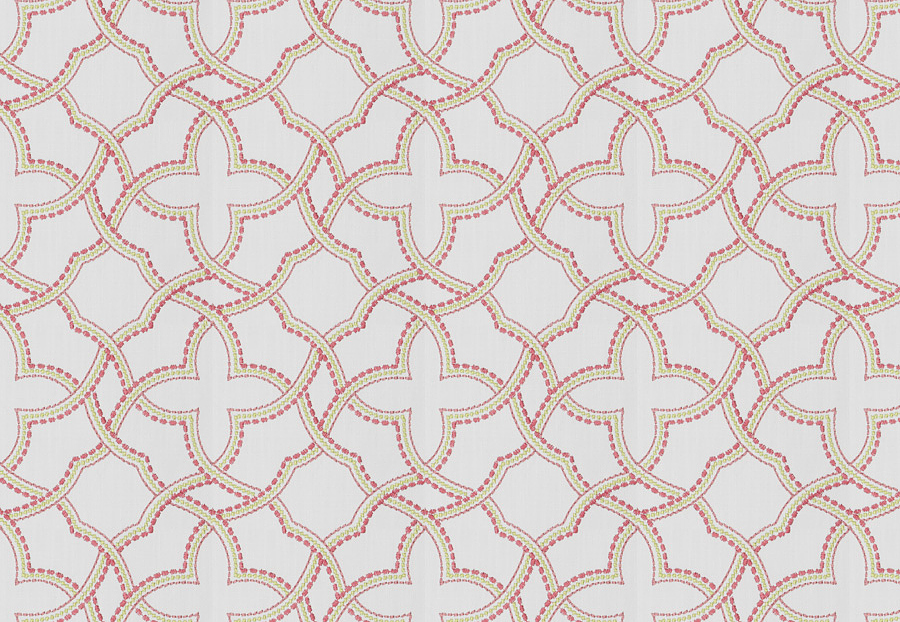 Ткань Fabricut Chromatics Vol.XXV Coral Gnomic/Candy
