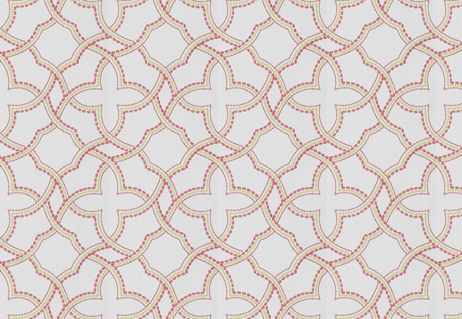 Ткань Fabricut Chromatics Vol.XXV Coral Gnomic/Candy