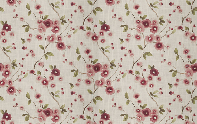 Американская ткань Fabricut, коллекция Chromatics Vol.XXV Coral, артикул Ottava floral/Blossom