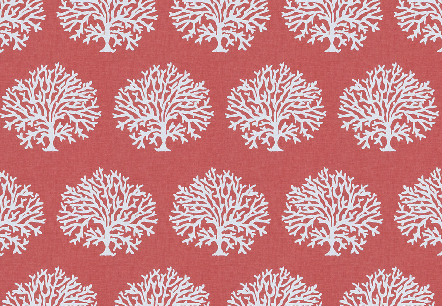 Ткань Fabricut Chromatics Vol.XXV Coral Cretic/Coral