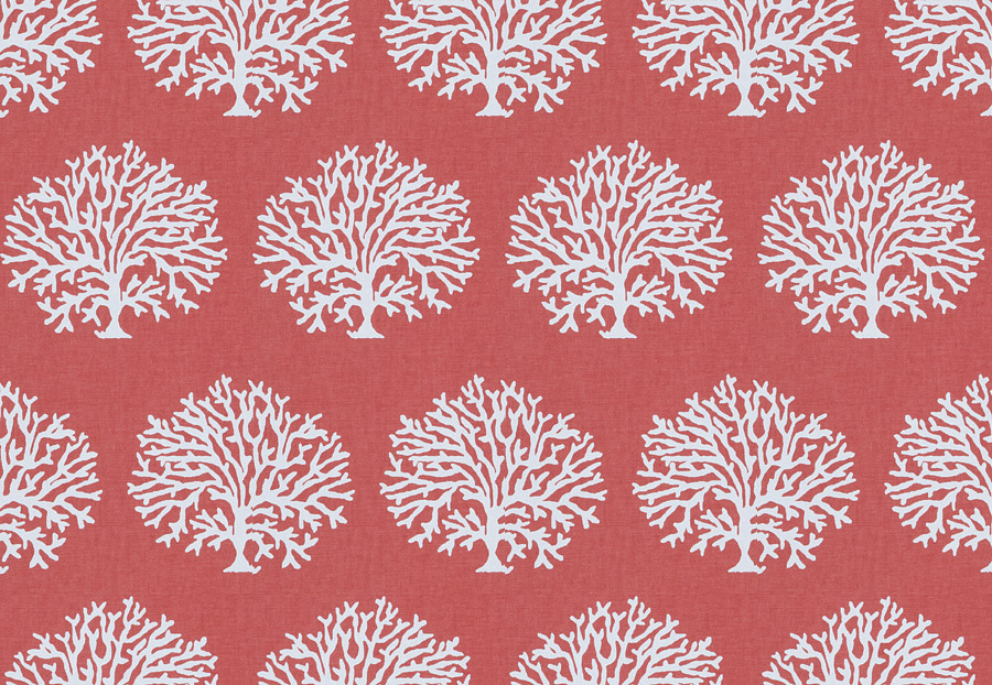 Ткань Fabricut Chromatics Vol.XXV Coral Cretic/Coral