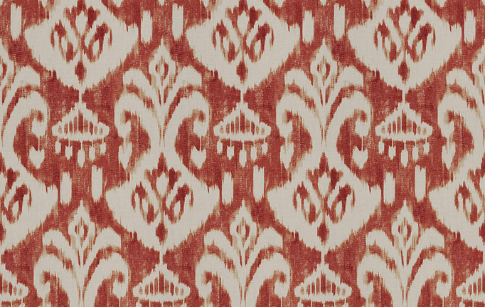 Американская ткань Fabricut, коллекция Chromatics Vol.XXV Coral, артикул Emphasis/Paprika
