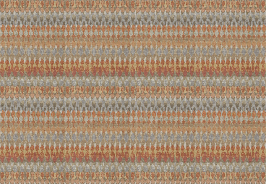 Ткань Fabricut Chromatics Vol.XXV Coral Verbiage/Sunset
