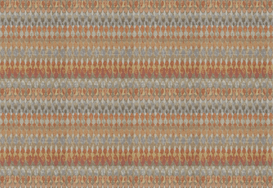 Ткань Fabricut Chromatics Vol.XXV Coral Verbiage/Sunset