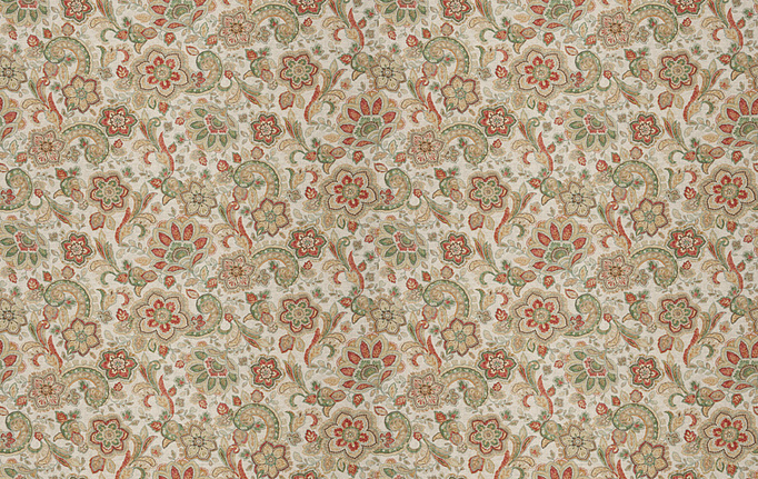 Американская ткань Fabricut, коллекция Chromatics Vol.XXV Coral, артикул Tercet floral/Blossom