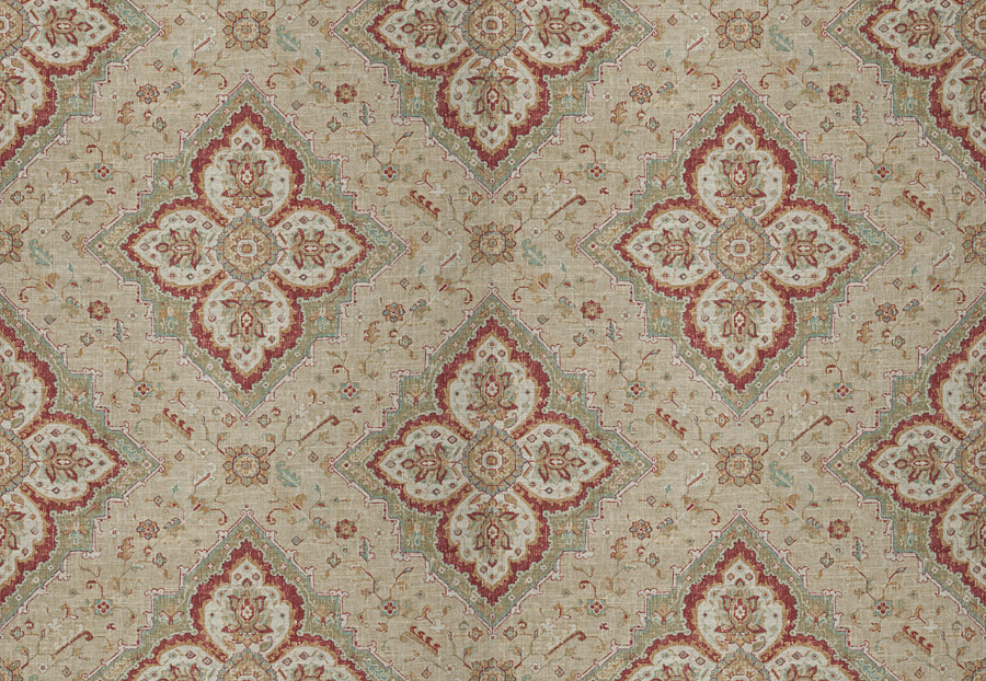 Ткань Fabricut Chromatics Vol.XXV Coral Faber/Multi